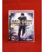 Call of Duty: World at War (PS3, 2008) CIB Complete W/ Manual - CLEAN & TESTED - $16.99