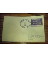 USS Gyatt Postmarked Envelope 1954 DD-712 3 Cent Trucking Industry Stamp - £5.49 GBP