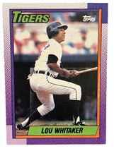 Lou Whitaker 1990 Topps - #280 Detroit Tigers World Series Champion - £1.56 GBP