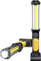 Work Light Rechargeable Led 1500 Lumens Super Bright Cob Work Lights Port - £68.79 GBP