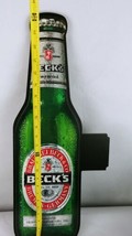 Beck&#39;s Beer Sign. For Game Room, Bar, Theater Room. Double Sided - £78.21 GBP