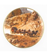 &quot;Under Surveillance&quot; Collector&#39;s Plate by Frank McCarthy Wells Fargo 165... - £149.56 GBP