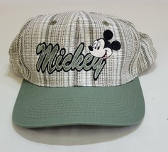 Vintage 90s Mickey Unlimited Hat Cap Snapback Plaid - £12.48 GBP