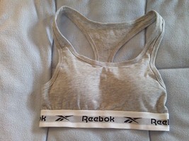 Reggiseno sportivo REEBOK brallette pull on XS uk6-8 euro 34-36 usa 2-4 - £9.80 GBP