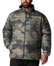 Columbia Men&#39;s Big &amp; Tall Powder Lite Jacket Size 2X Color Cypress Mod Camo - £109.06 GBP