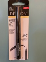 Revlon Colorstay Brow Tint #715 Soft Black factory sealed - $12.37