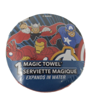 Peachtree Playthings Ironman, Thor &amp; Captain America Magic Towel Washclo... - $5.99