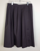 Vintage THE CAMBRIDGE SHOP 100% Wool A line side button skirt size 16 pl... - £31.87 GBP