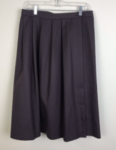 Vintage THE CAMBRIDGE SHOP 100% Wool A line side button skirt size 16 pl... - £31.45 GBP