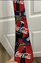 Vintage Coca-Cola strawberry with glass bottle men’s neck tie Coke Memor... - $14.01