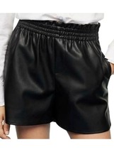 Pants Leather Hot Shorts Short Womens Women Pant Size Wear Mini High Bla... - $1,837.85 MXN