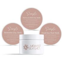 Midwest Sea Salt Company Clay Mask Sampler Set - $22.17