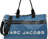 Marc Jacobs Logo Large Duffel Bag Travel Zip Nylon Satchel ~NWT~ Stellar - £193.18 GBP