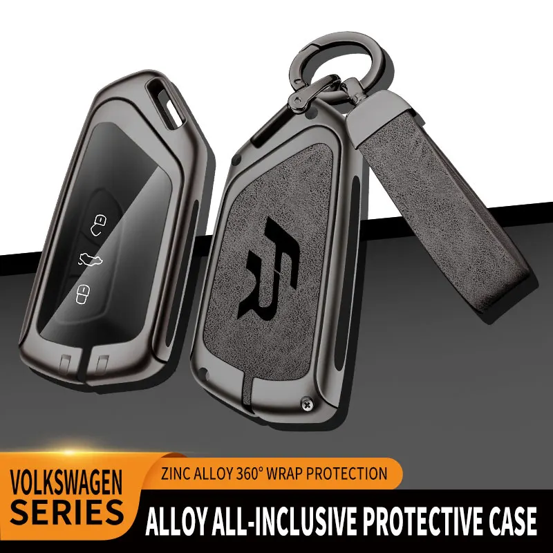 Zinc Alloy Car Key Cover Holder Shell For Seat Leon Mk4 Cupra Formentor ... - $25.16