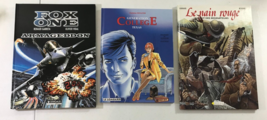 Lot 3 hb FRENCH graphic novel books: Fox One, Le nain rouge, Generation College - £54.58 GBP
