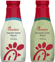 Chick-Fil-A Zesty Garden Herb Ranch &amp; Avocado Lime Ranch Dressing, Varie... - $26.68