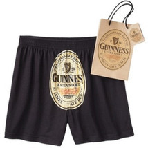 Guinness Men&#39;s Boxers with Matching Gift Bag Size Sm 28-30 or Med 32-34 NWT - £7.06 GBP