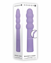 GENDER X BUMPY RIDE SUBMERSIBLE RECHARGEABLE VIBRATOR - £33.30 GBP