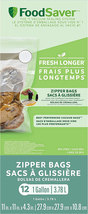 FoodSaver 1-Gallon Vacuum Zipper Bags - $15.30