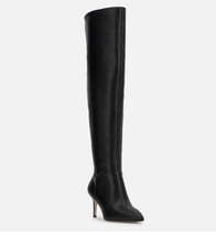 Jessica Simpson Verity Black Over-the-Knee Pointed Toe Mid Heel Stilleto... - $88.61