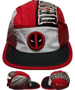 Marvel Deadpool Spell Out Logo 5-Panel Adjustable Men Strap-back Hat Cap... - £15.58 GBP