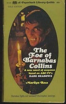 Foe of Barnabas Collins by Marilyn Ross 1969 1st Edition Dark Shadows Novel #9 [ - $38.61