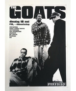 The Goats – Original Concert Poster – Very Rare – Paradiso – Affiche - 1993 - $226.01