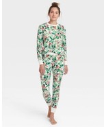 Women&#39;s XS Thermal 2 Piece Pajama Set - Stars Above Winter Holly Berry W... - $13.99