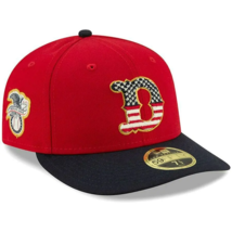 Detroit Tigers 2019 4th of July Fitted at 59Fifty American League Size 7-3/8 NEW - £17.41 GBP