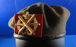ROYAL NETHERLANDS ARMY ANTI AIRCRAFT AIR DEFENSE ARTILLERY UNIFORM BERET... - $36.79