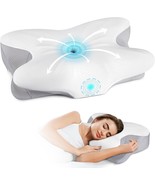 Neck Pillow Memory Foam Pillows - Neck Support Pillow for Pain Relief - £17.51 GBP
