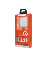 Somostel 3.0 QC Home Charger Type-C USB Cable Combo WHITE - $8.56