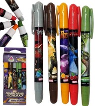Marvel Guardians of the Galaxy 5Pcs. Cosmic Scents Scented Gel Crayons - £10.24 GBP