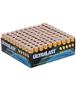 Ultralast ULA100AAB ULA100AAB Alkaline AA Batteries, 100 pk - $102.12 CAD