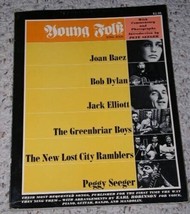 Bob Dylan Pete Seeger Young Folk Songbook Vintage 1963 Joan Baez Fireside Books - £78.21 GBP