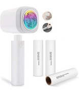Fabric Shaver, Electric Lint Remover w/Sticky Lint Roller 2in1, USB Rech... - $24.74
