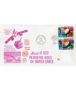 ZAYIX United Nations Peacful Use of Space 1975 Space Voyages cachet  092... - £4.00 GBP