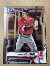 2021 Bowman Chrome Prospects Jarren Duran # BCP-135 Red Sox - £2.19 GBP