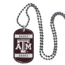 Texas A&amp;M Aggies Dog Tag Necklace - NCAA - £8.33 GBP