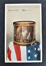 Antique Patriotic Postcard Usa Flag Memorial Day Lexington Historical Society - £27.05 GBP