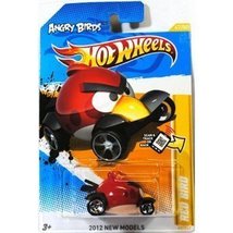 Angry Birds Red Bird Hot Wheels (Born in El Segundo Ca.usa) Red Bird 1:64 Scale  - £10.95 GBP