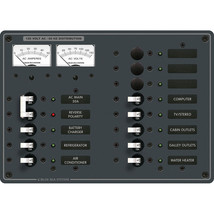 Blue Sea 8076 AC Main +11 Positions Toggle Circuit Breaker Panel - White Switche - $632.82