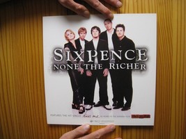 Sixpence None The Richer Poster Promo 2-sided Six Pence - £35.31 GBP