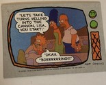 The Simpson’s Trading Card 1990 #77 Homer Marge Maggie &amp; Lisa Simpson - £1.57 GBP