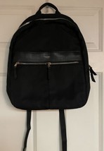 Knomo London Black &amp; Gold Mayfair Beauchamp Backpack EXCELLENT CONDITION - £27.37 GBP