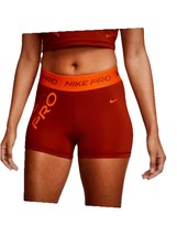 Nike Pro Dri-FIT Mid-Rise 3&quot; Graphic Training Shorts Blue FB5448-457 Wom... - €19,75 EUR
