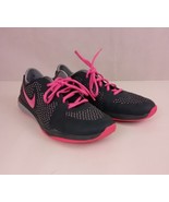 Nike Dual Fusion DF TR3 Gray &amp; Pink Athletic Sneakers Running Shoes Size 10 - $40.58 CAD