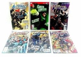DC Comic Books Lot of 6 w/ Back Covers Superman Batman Justice League Lantern  - £14.74 GBP