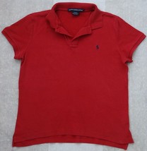 Ralph Lauren Sport Women`s L Polo Shirt Slim Fit Top Cotton Short Sleeve... - £15.95 GBP