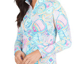 NWT Ladies IBKUL MARIEL Candy Pink Long Sleeve Mock Golf Shirt S L XL XXL - $79.99